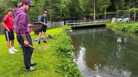 Beim Fischen