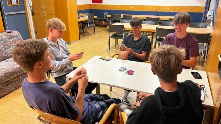 Beim Kartenspiel
