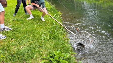 Beim Fischen